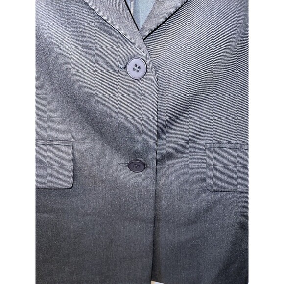 Peppermayo blazer Womens Sz 0 Maggie Gray jacket Academia Preppy Timeless New - Picture 5 of 11